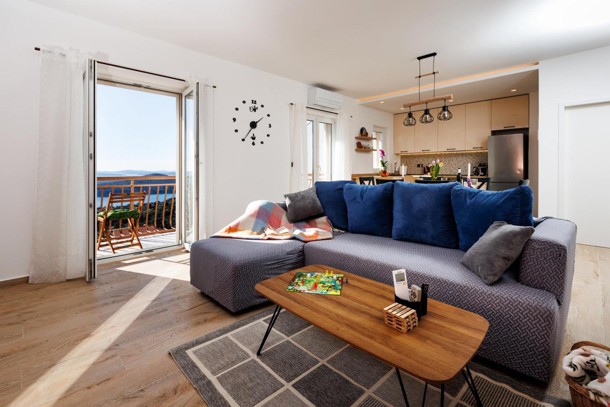 Summer Breeze Apartment - Quiet Place With A Spectacular View And A Garden Σίμπενικ Εξωτερικό φωτογραφία